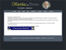 Tablet Screenshot of marchasdecristo.com